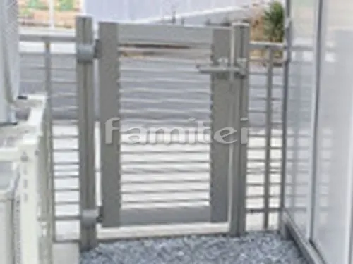 勝手口門扉 YKKAP シンプレオ9型 10-06 横粗格子 片開き 境界フェンス塀 シンプレオ9型 横粗格子