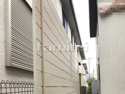 人工木・樹脂 フェンス（木調） F＆F マイティウッド ベーシック極 高尺タイプ 目隠し 木調・ラティス 樹脂