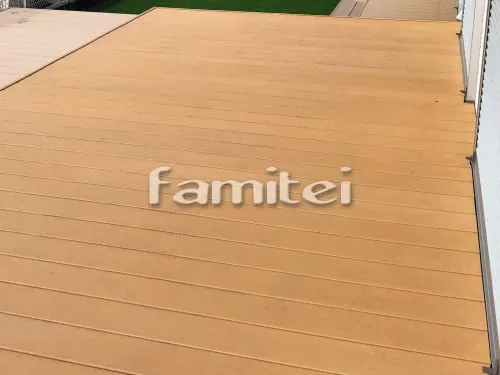 既存ウッドデッキ 解体後再設置