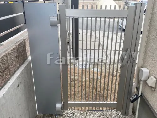 片開き 門扉 YKKAP シンプレオTB4型 たて格子 片開き専用 