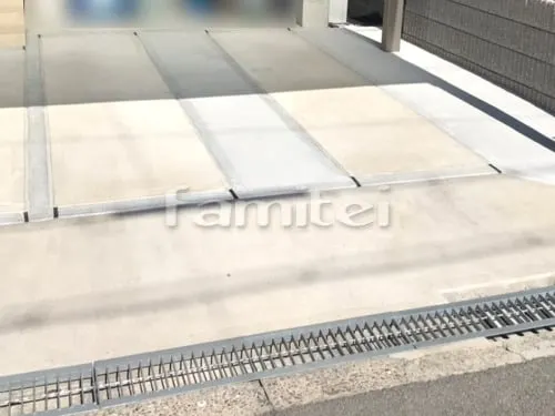 土間コンクリート 伸縮目地