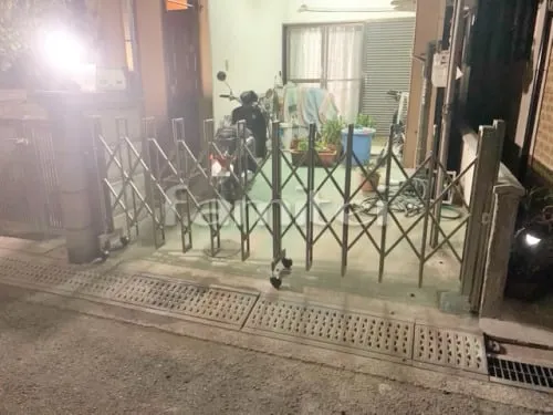 伸縮門扉 LIXILリクシル セレビューFA型 片開きタイプ アコーディオンゲート