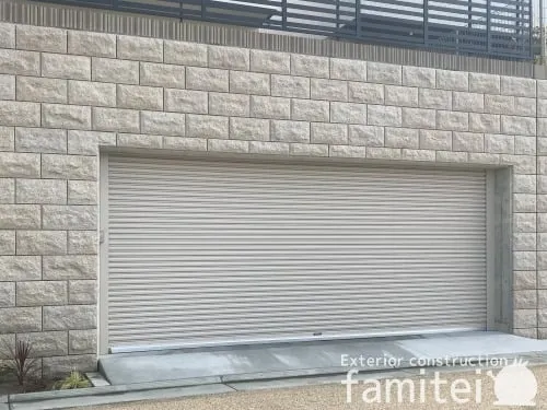 三和シャッター 電動式 スチールシャッター