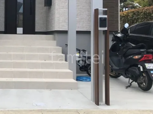 機能門柱 照明なし  LIXIL アクシィ2型 パターン3 