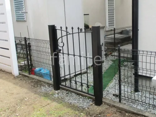 片開き 門扉 三協アルミ プロヴァンス3型 