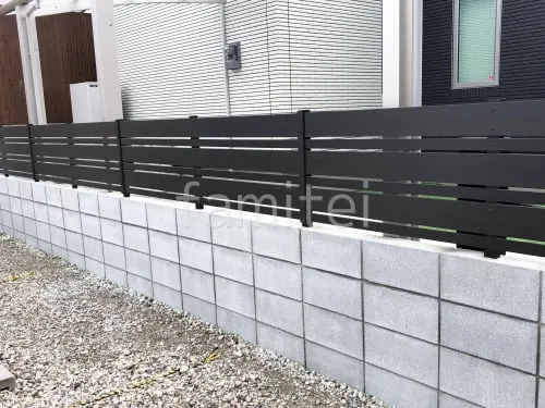 人工木・樹脂 フェンス（木調） F＆F マイティウッド ベーシック極 目隠し 木調・ラティス 樹脂