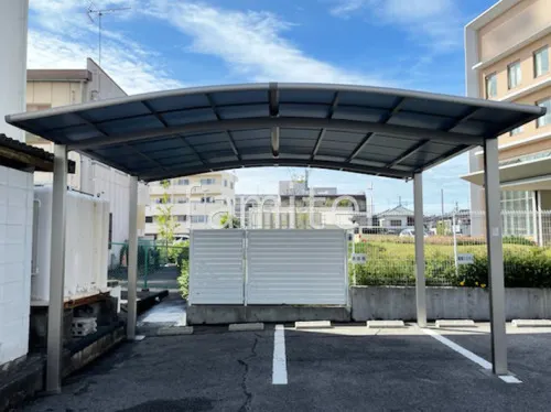 カーポート２台(ワイド) ツイン LIXIL ネスカＲ アール屋根