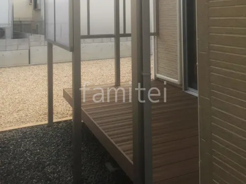 人工木デッキ  LIXIL 人工木 樹ら楽ステージ 