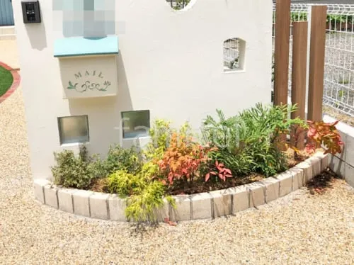 レンガ花壇 ユニソン ソイルレンガ