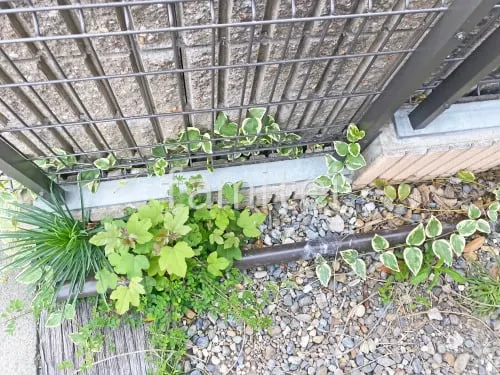 スチールメッシュ フェンス LIXIL ハイグリッドUF8型 境界・メッシュ