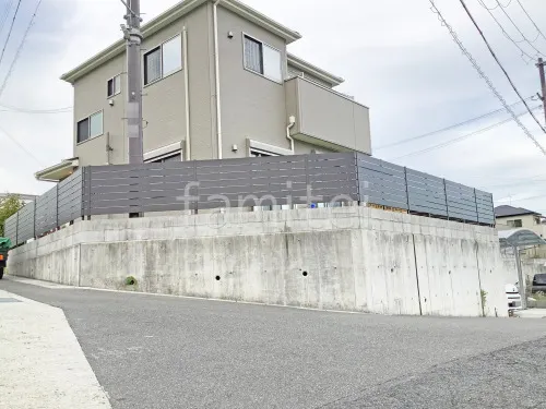 人工木・樹脂 フェンス（木調） F＆F マイティウッド ベーシック極 目隠し 木調・ラティス 樹脂