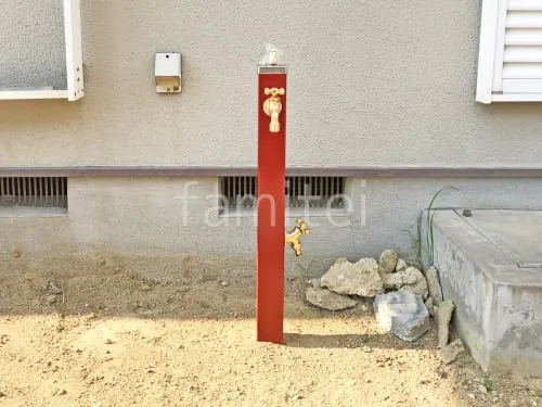 立水栓 ユニソン スプレスタンド70 蛇口2個