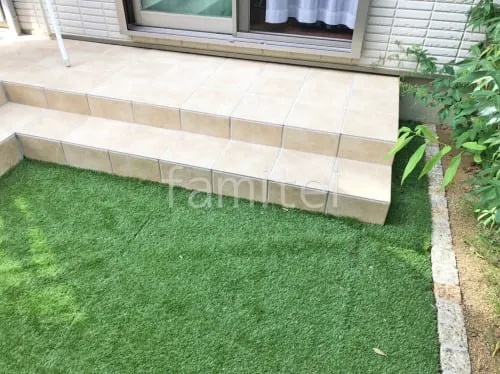 タイルデッキ 壁1面  LIXIL パセオ ベーシック テラコッタ風