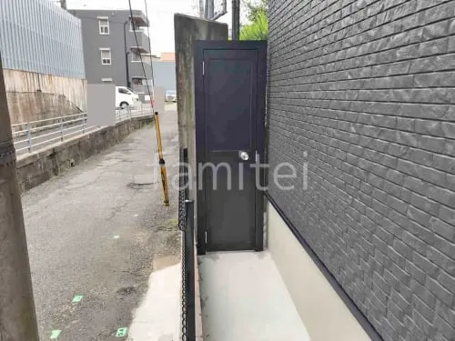 勝手口門扉 框ドア