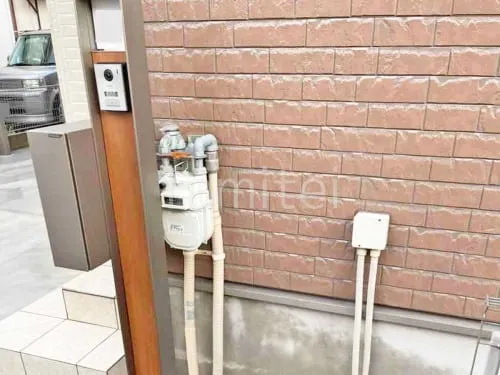 機能門柱 照明なし  三協アルミ 木製調ファノーバ2 パターンA 