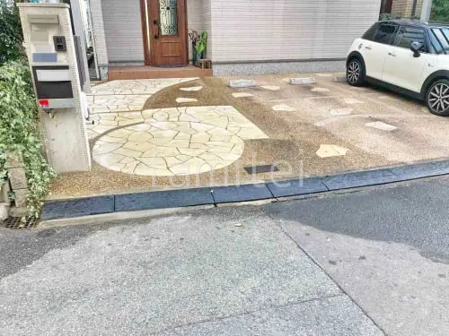 乱形石 ジャミ 補修