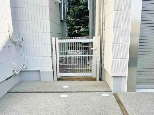 勝手口門扉 YKKAP イーネットA1型 片開き