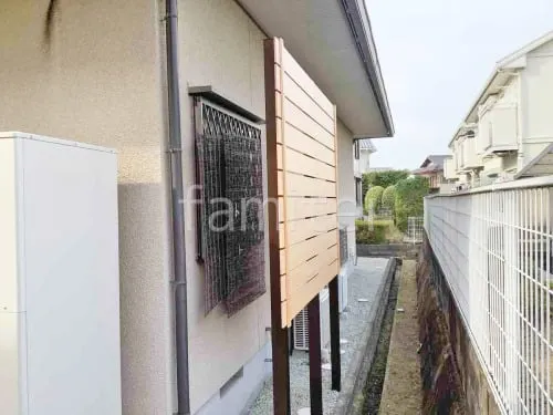 人工木・樹脂 フェンス（木調） F＆F マイティウッド ベーシック極 高尺タイプ 目隠し 木調・ラティス 樹脂