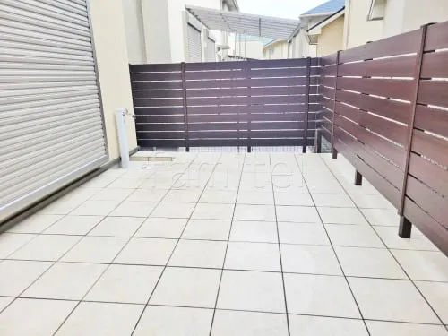 人工木・樹脂 フェンス（木調） F＆F マイティウッド ベーシック極 高尺タイプ 目隠し 木調・ラティス 樹脂