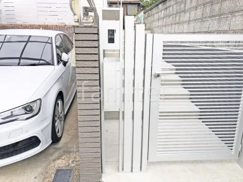 機能門柱 照明なし  LIXIL アクシィ2型 パターン4 