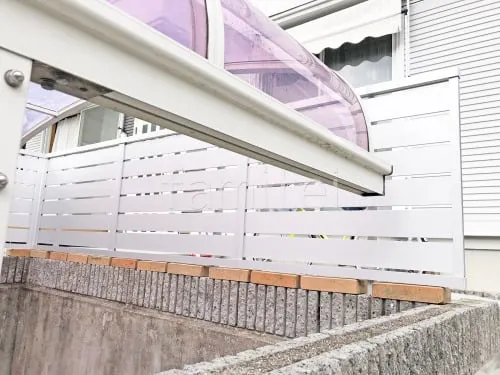 アルミ形材 フェンス LIXIL AB YS3型 横スリット3 目隠し