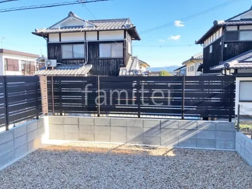 人工木・樹脂 フェンス（木調） F＆F マイティウッド ベーシック極 目隠し 木調・ラティス 樹脂