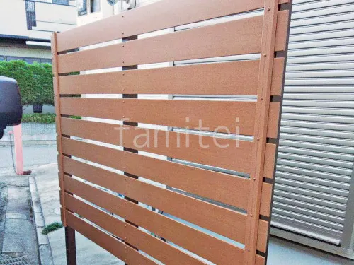 人工木・樹脂 フェンス（木調） F＆F マイティウッド ベーシック極 高尺タイプ 目隠し 木調・ラティス 樹脂