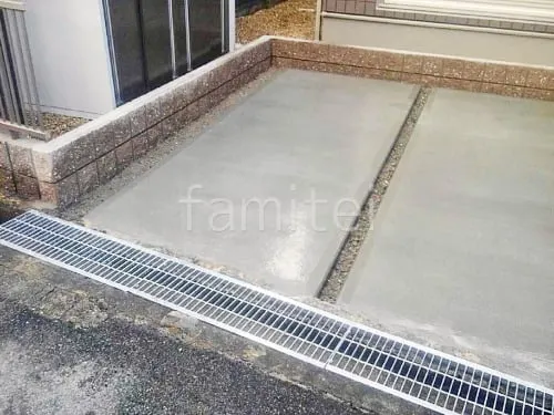 駐車場ガレージ床 土間コンクリート