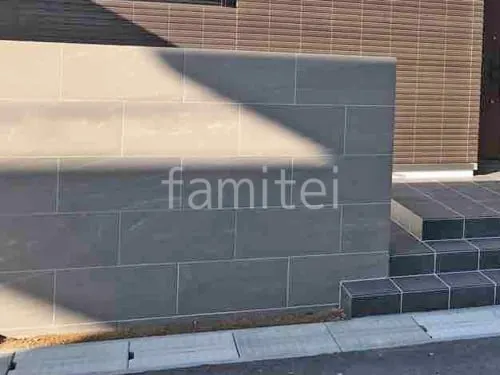 門袖 壁タイル貼り 東洋石創 シャドゥ