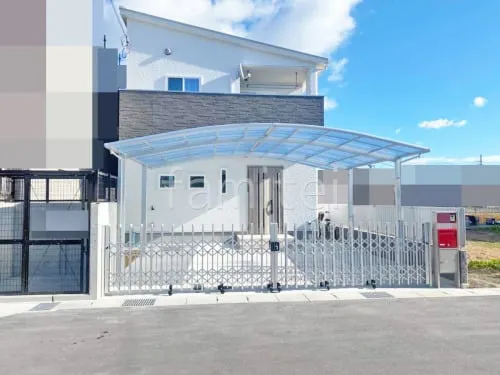 両開き 伸縮門扉 三協アルミ クロスゲートＰ ペットガード 