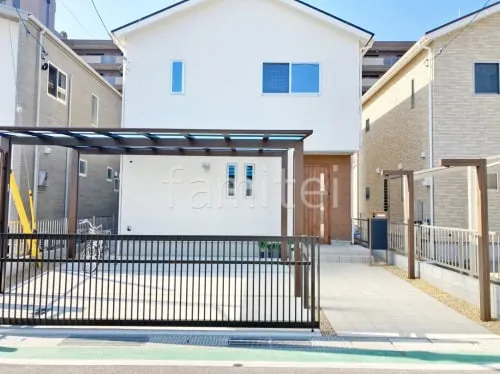 新築ベーシック セミクローズ外構