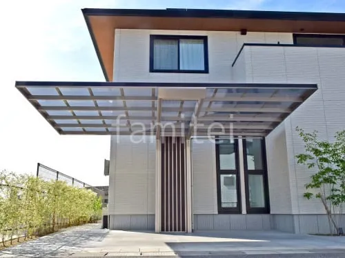 カーポート1台 四国化成 木製調 マイポートNeo 