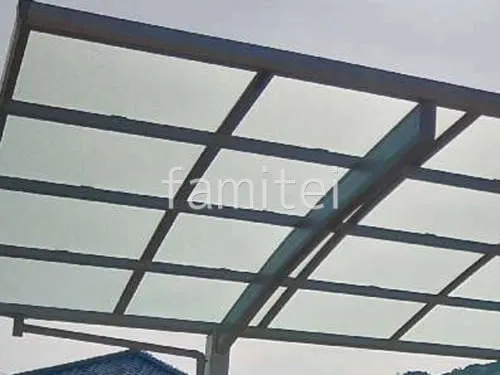 屋根材 熱線ポリカーボネート クリアマット