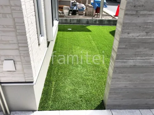 人工芝 防草シート加工 マツモト 人工芝 30mm 