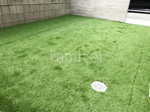 人工芝 防草シート加工 マツモト 人工芝 30mm 