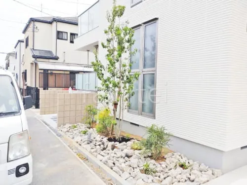 ロックガーデン ゴロタ石 ユニソン ワズロック