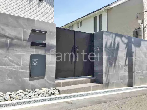 両開き 門扉 YKKAP エクスティアラFP1型 