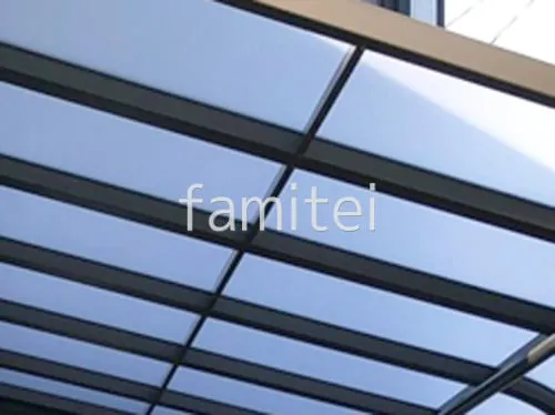 屋根材 ポリカーボネート クリアマット