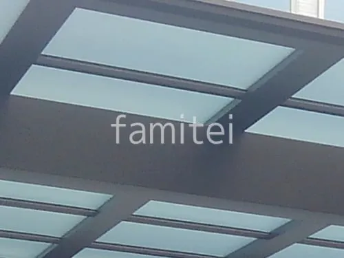 屋根材 熱線遮断ポリカーボネート クリアマット