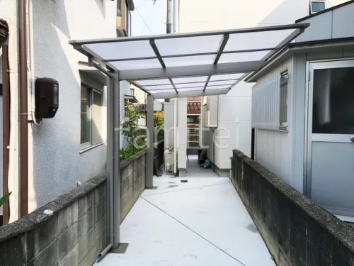 サイクルポート 自転車バイク屋根 LIXIL ネスカF ミニ フラット屋根