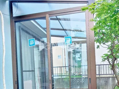 引き戸 樹脂デッキ サンルーム（テラス囲い） YKKAP ソラリアF フラット屋根