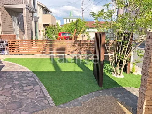 人工芝 防草シート加工 マツモト 人工芝 30mm 