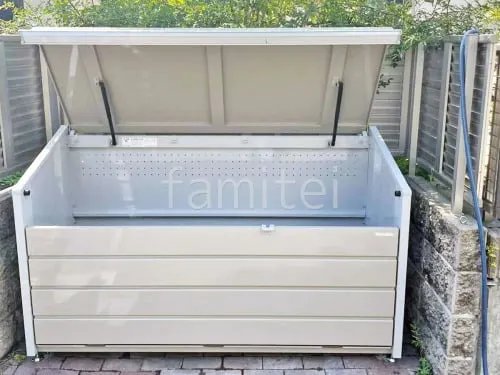 スチール ゴミ収集庫 イナバ ダストボックスミニ パネル床タイプ DBN