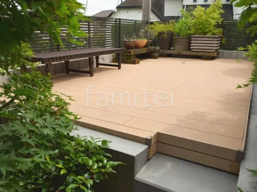 人工木ウッドデッキ YKKAP リウッドデッキ200 バルコニー用