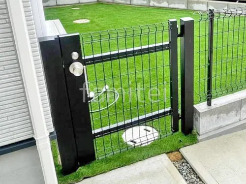 勝手口門扉 LIXIL ハイグリッド門扉N8型 片開き