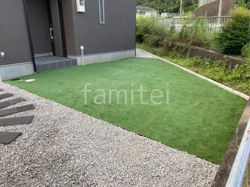 人工芝 防草シート加工 マツモト 人工芝 30mm