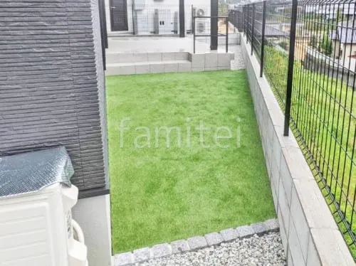 人工芝 防草シート加工 グリーンフィールド リアリーターフ ミドル 25mm 