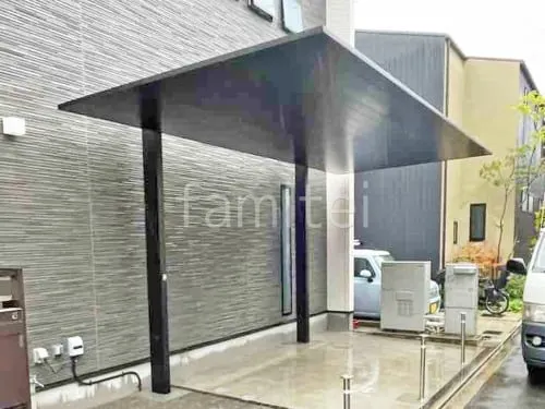 カーポート１台 （単棟） LIXIL カーポートSC フラット屋根 吊り下げ屋根