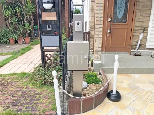 機能門柱 照明なし  LIXIL アクシィ1型 パターン2 