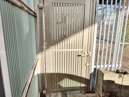 片開き 門扉 YKKAP シンプレオTS1型 たてスリット 